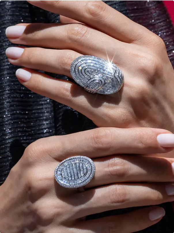 Diamant Halsketten