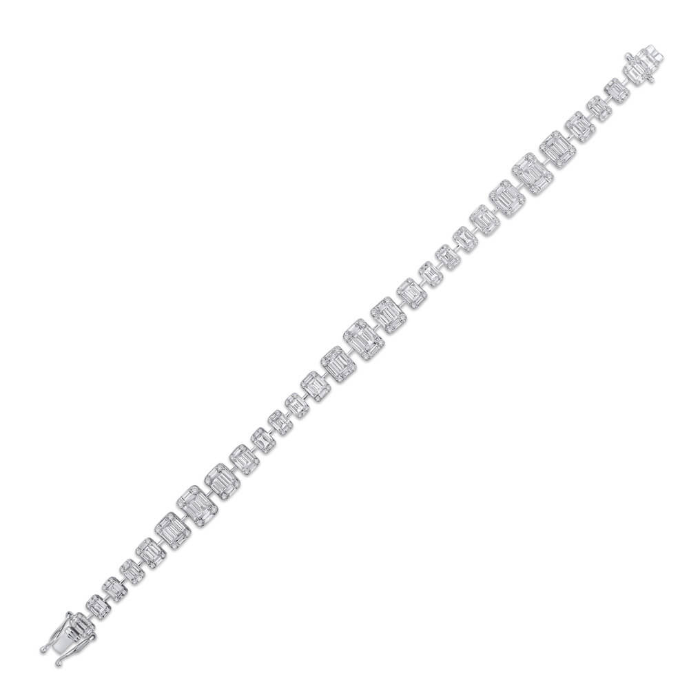Baguette Diamant Armband