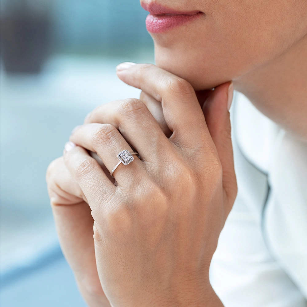 Baguette Diamantring
