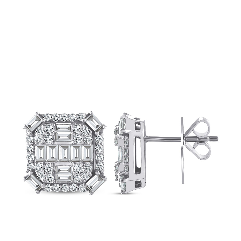 Design Diamant Ohrstecker